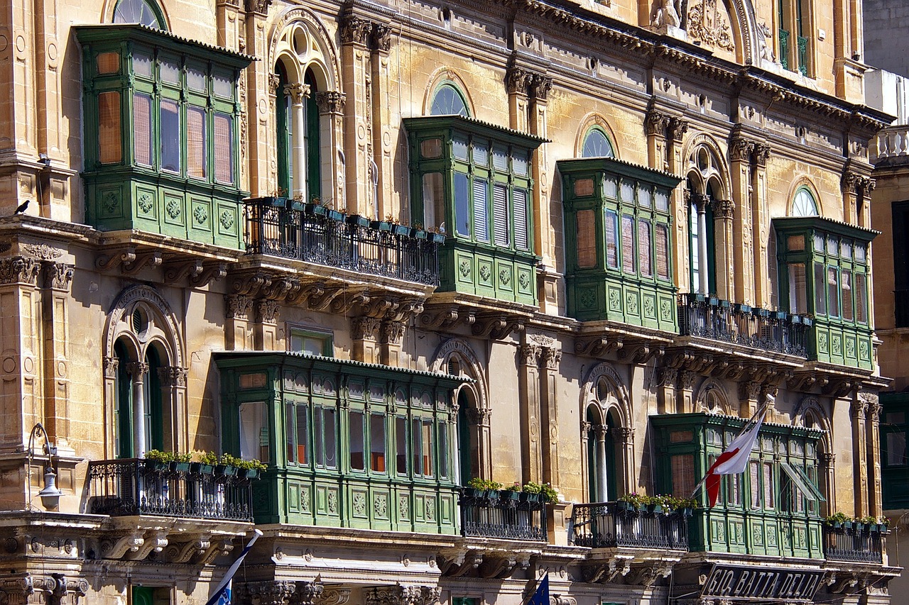 Malta balconies
